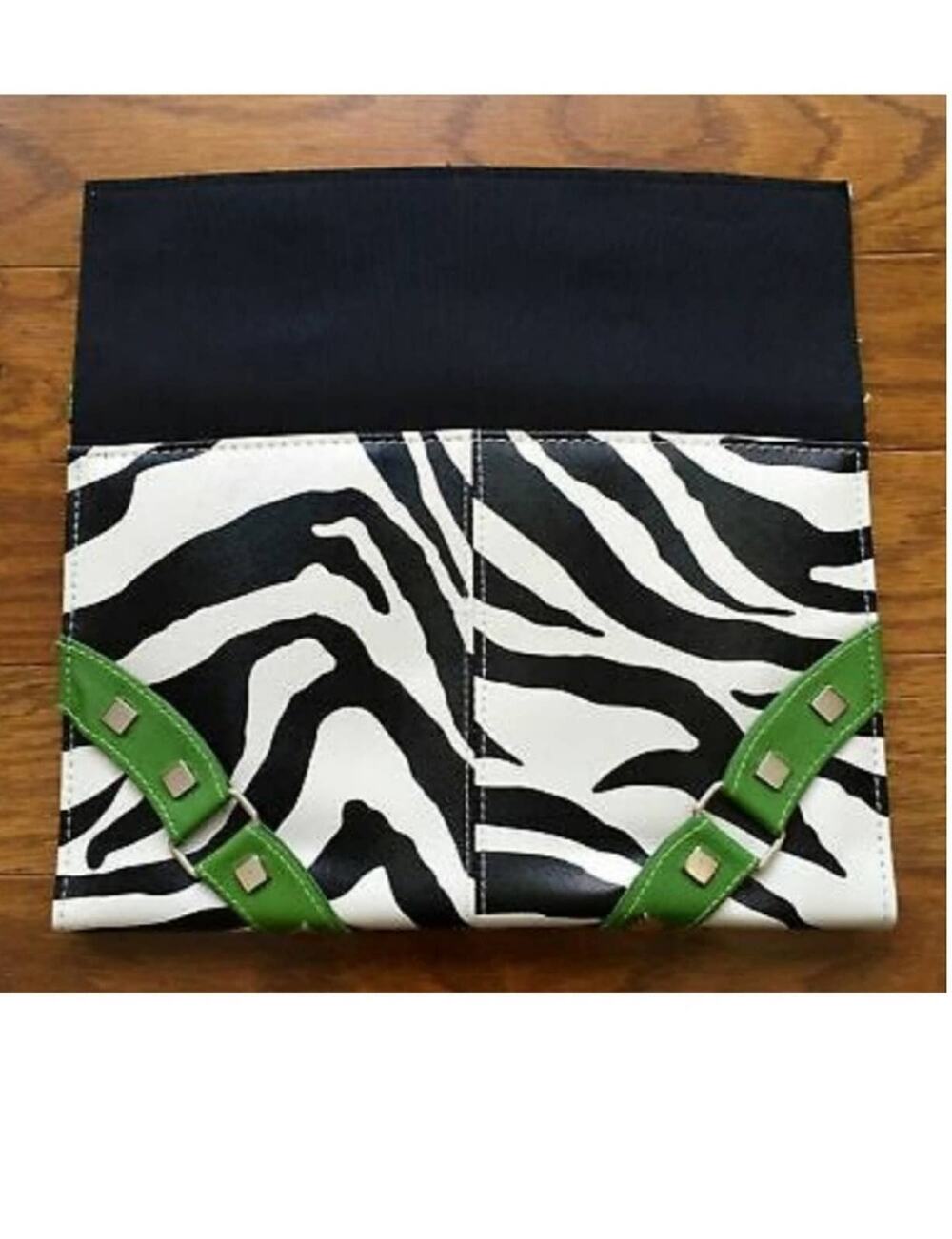 MICHE Zoe Classic Bag Zebra Green Black Shell NEW